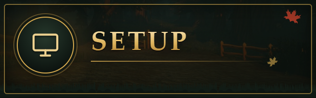 Panel Setup